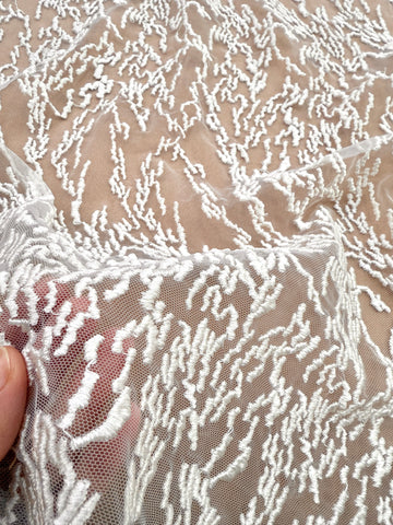 Ivory Couture Embroidered Lace