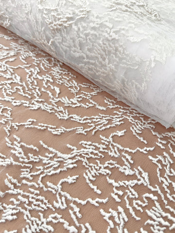 Ivory Couture Embroidered Lace