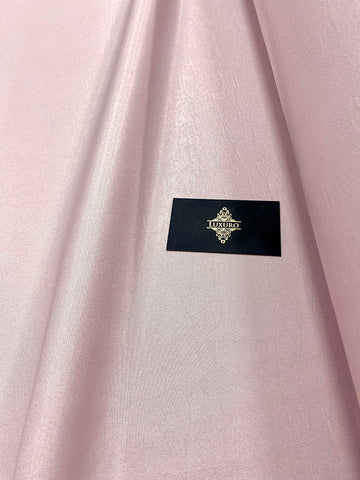 Tafta Fixa cu Sclipici Roz Prafuit