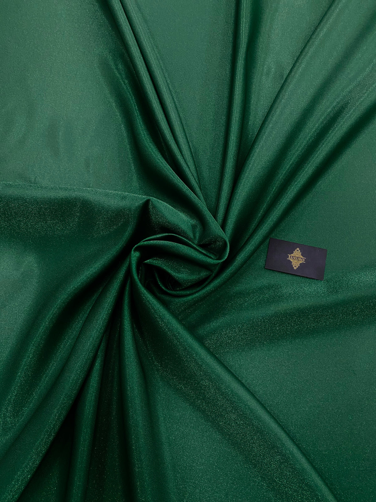 Tafta Fixa cu Sclipici Verde Smarald