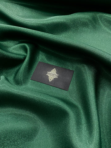 Tafta Fixa cu Sclipici Verde Smarald