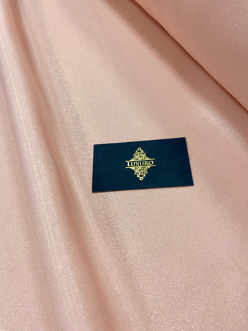 Tafta Fixa cu Sclipici Somon Deschis