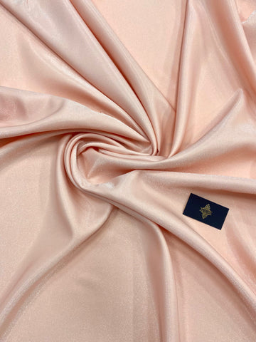 Tafta Fixa cu Sclipici Somon Deschis