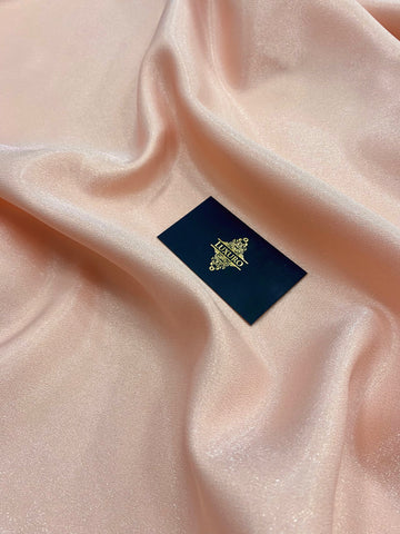 Tafta Fixa cu Sclipici Somon Deschis