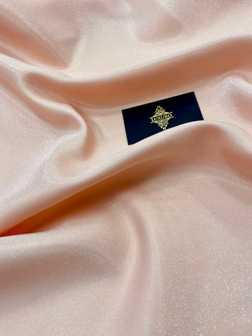 Tafta Fixa cu Sclipici Somon Deschis