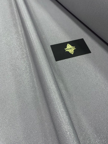 Tafta Fixa cu Sclipici Gri