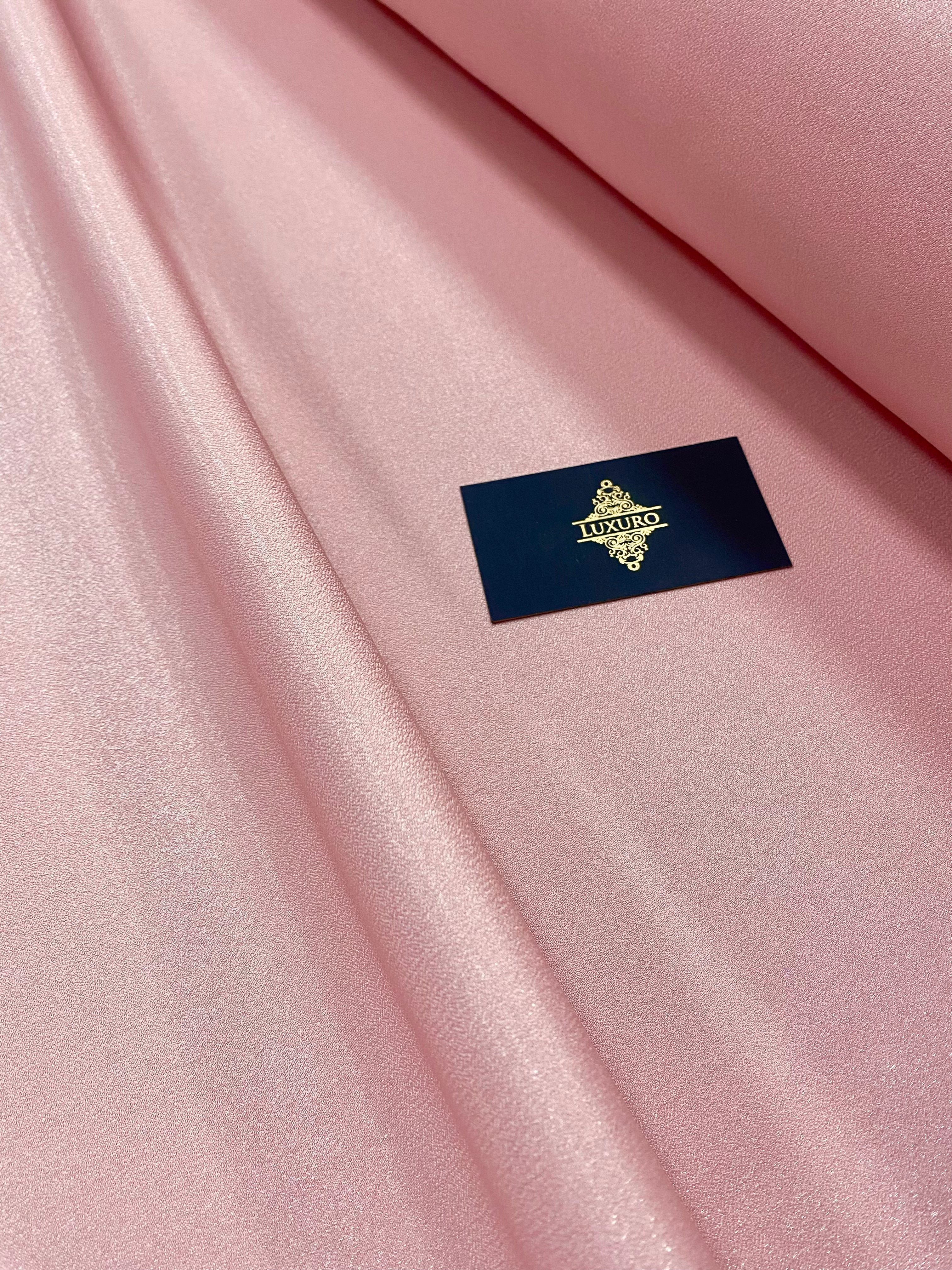 Tafta Fixa cu Sclipici Somon Inchis