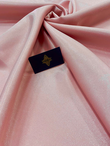 Tafta Fixa cu Sclipici Somon Inchis