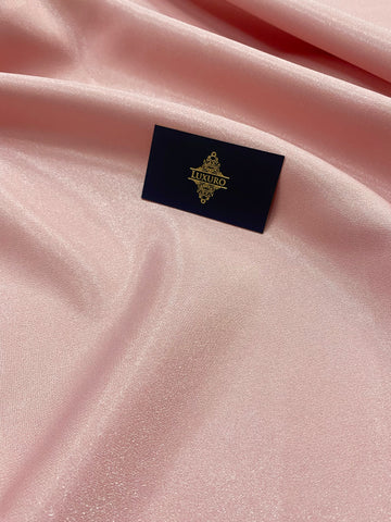 Tafta Fixa cu Sclipici Somon Inchis