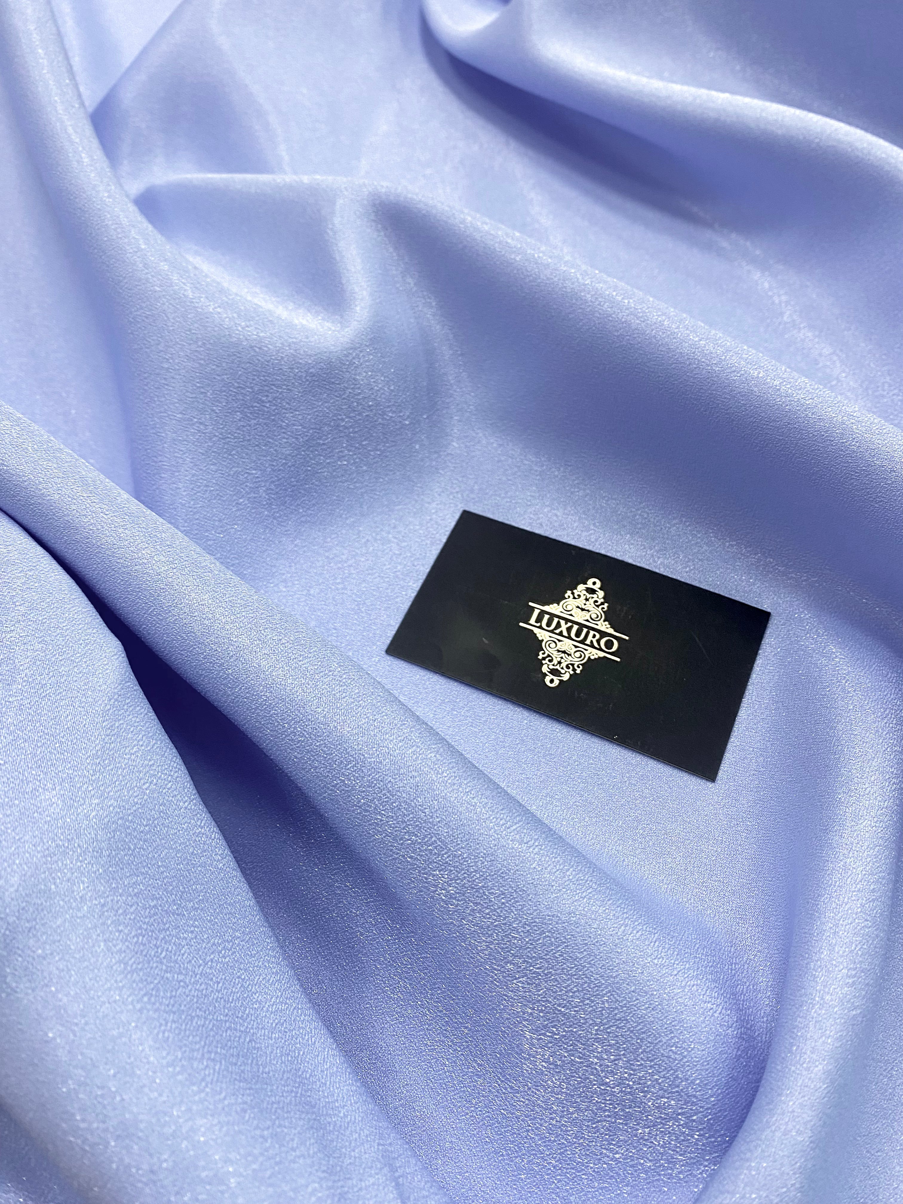 Tafta Fixa cu Sclipici Baby Blue