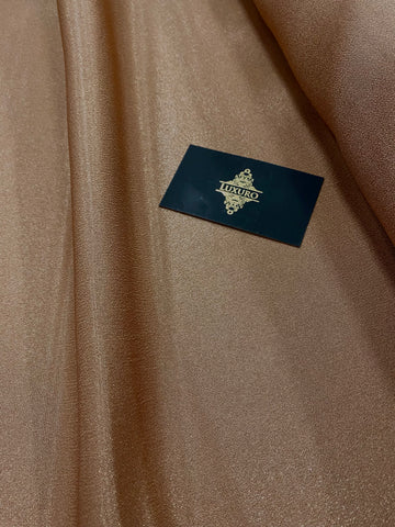 Tafta Fixa cu Sclipici Bronz