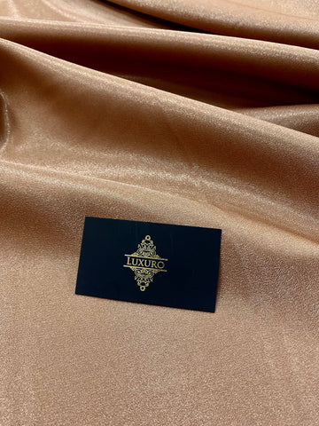 Tafta Fixa cu Sclipici Bronz