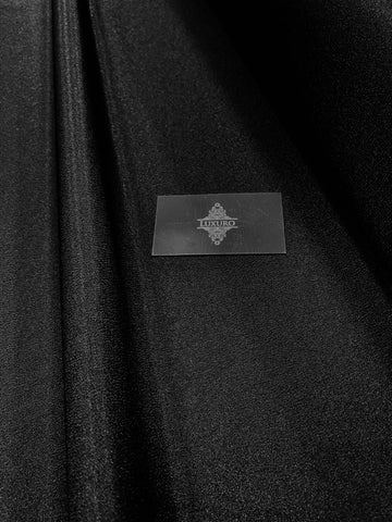 Tafta Fixa cu Sclipici Neagra