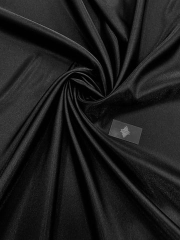 Tafta Fixa cu Sclipici Neagra