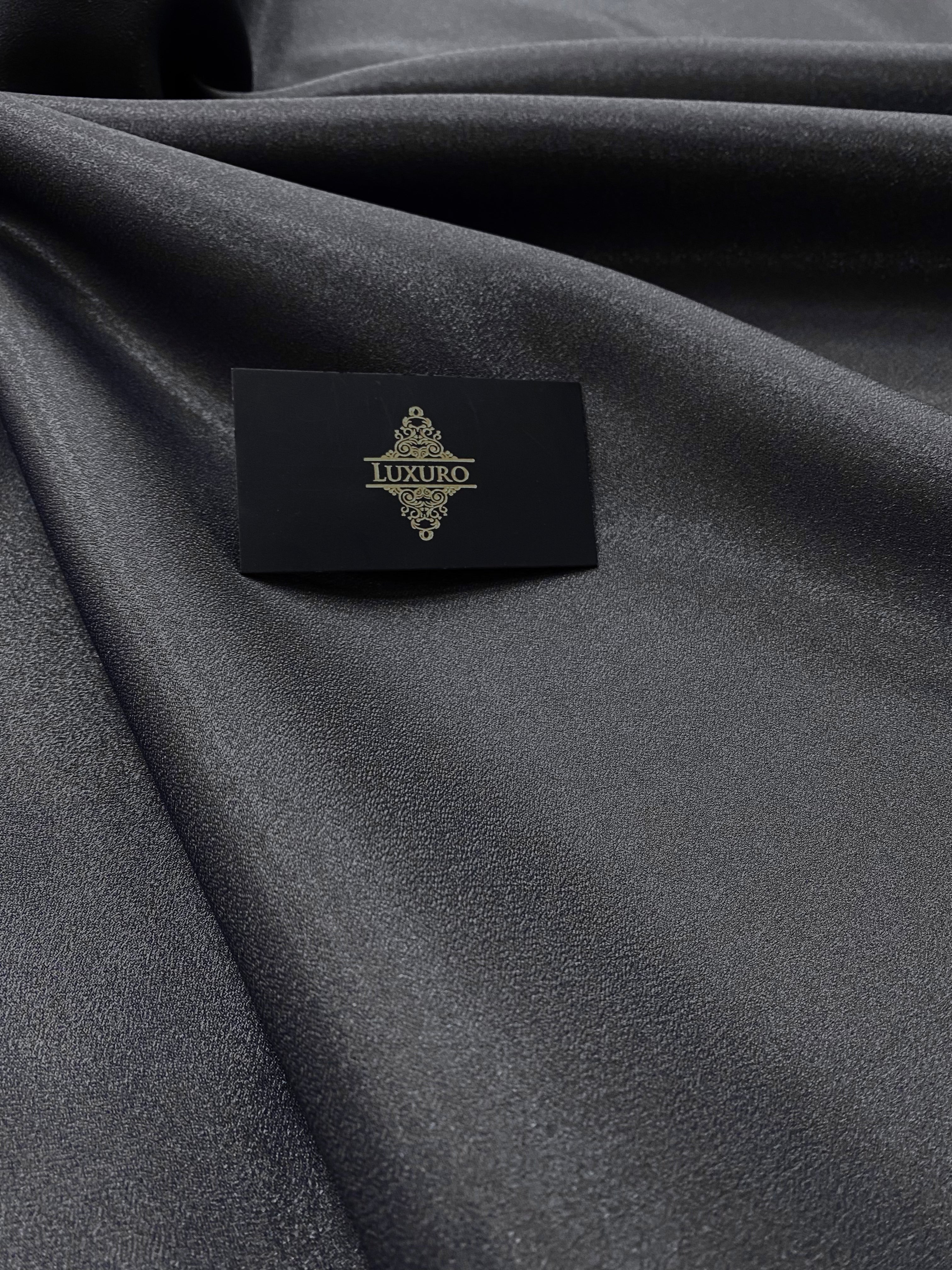 Tafta Fixa cu Sclipici Gri Antracit