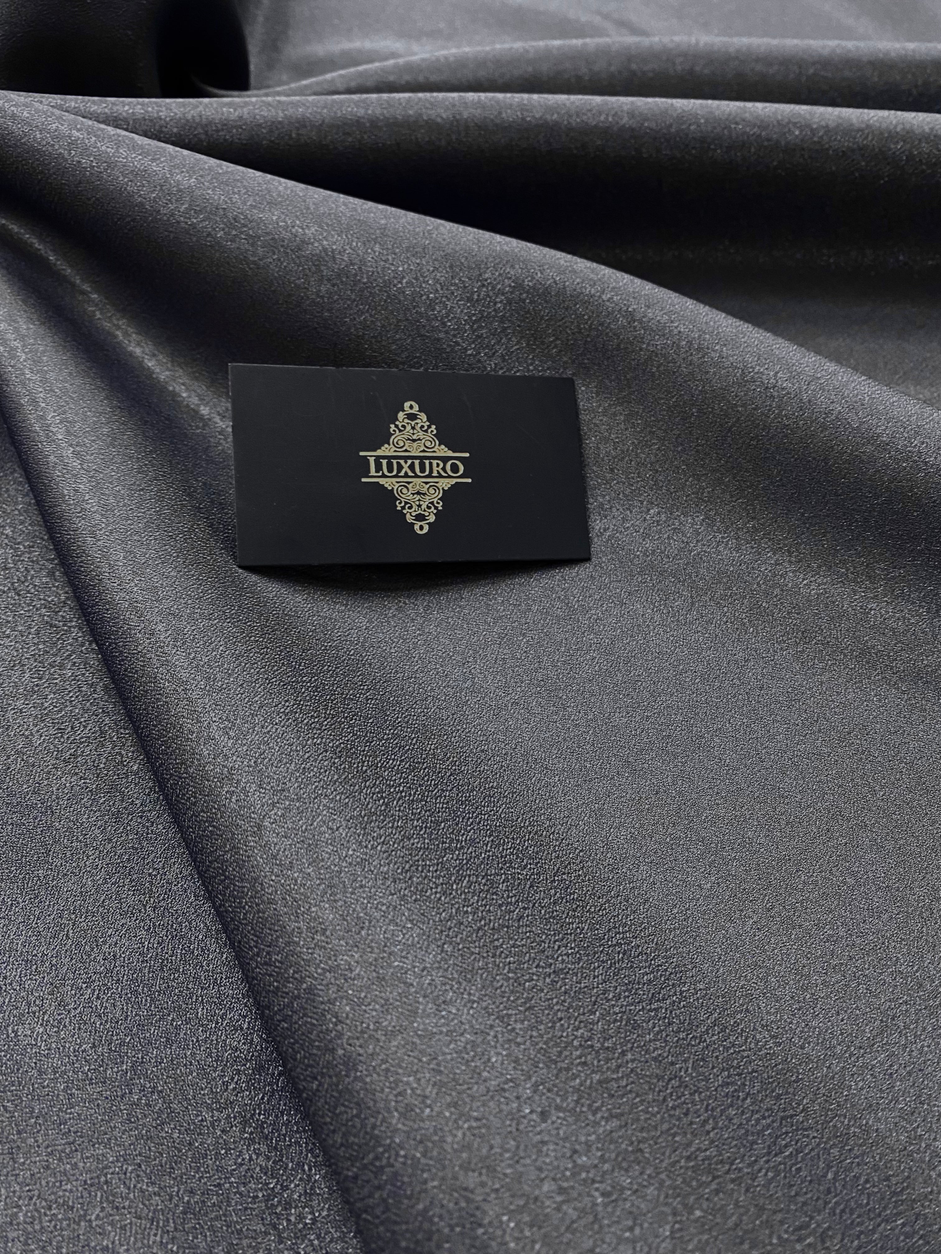 Tafta Fixa cu Sclipici Gri Antracit