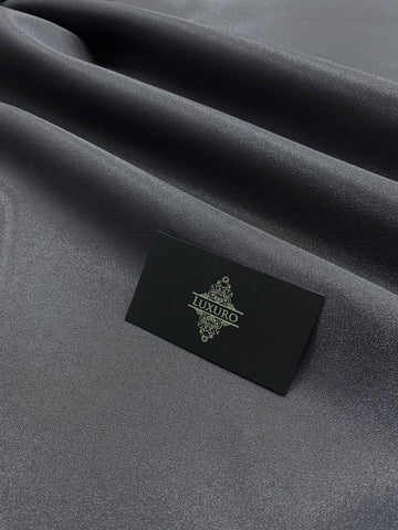 Tafta Fixa cu Sclipici Gri Antracit