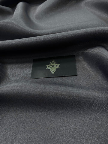 Tafta Fixa cu Sclipici Gri Antracit