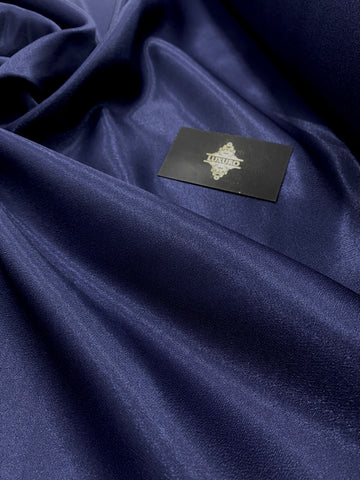 Tafta Fixa cu Sclipici Bleumarin