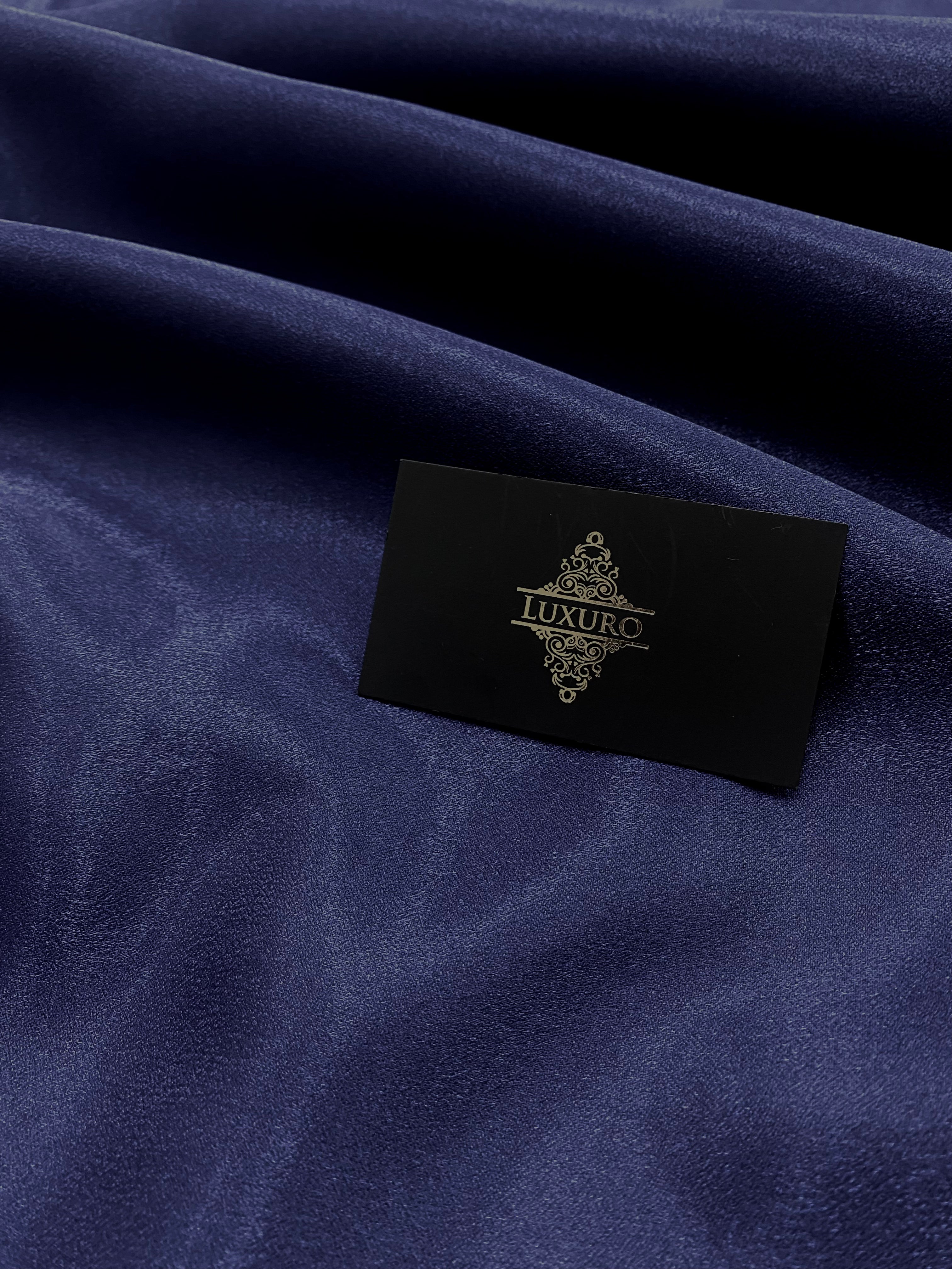 Tafta Fixa cu Sclipici Bleumarin