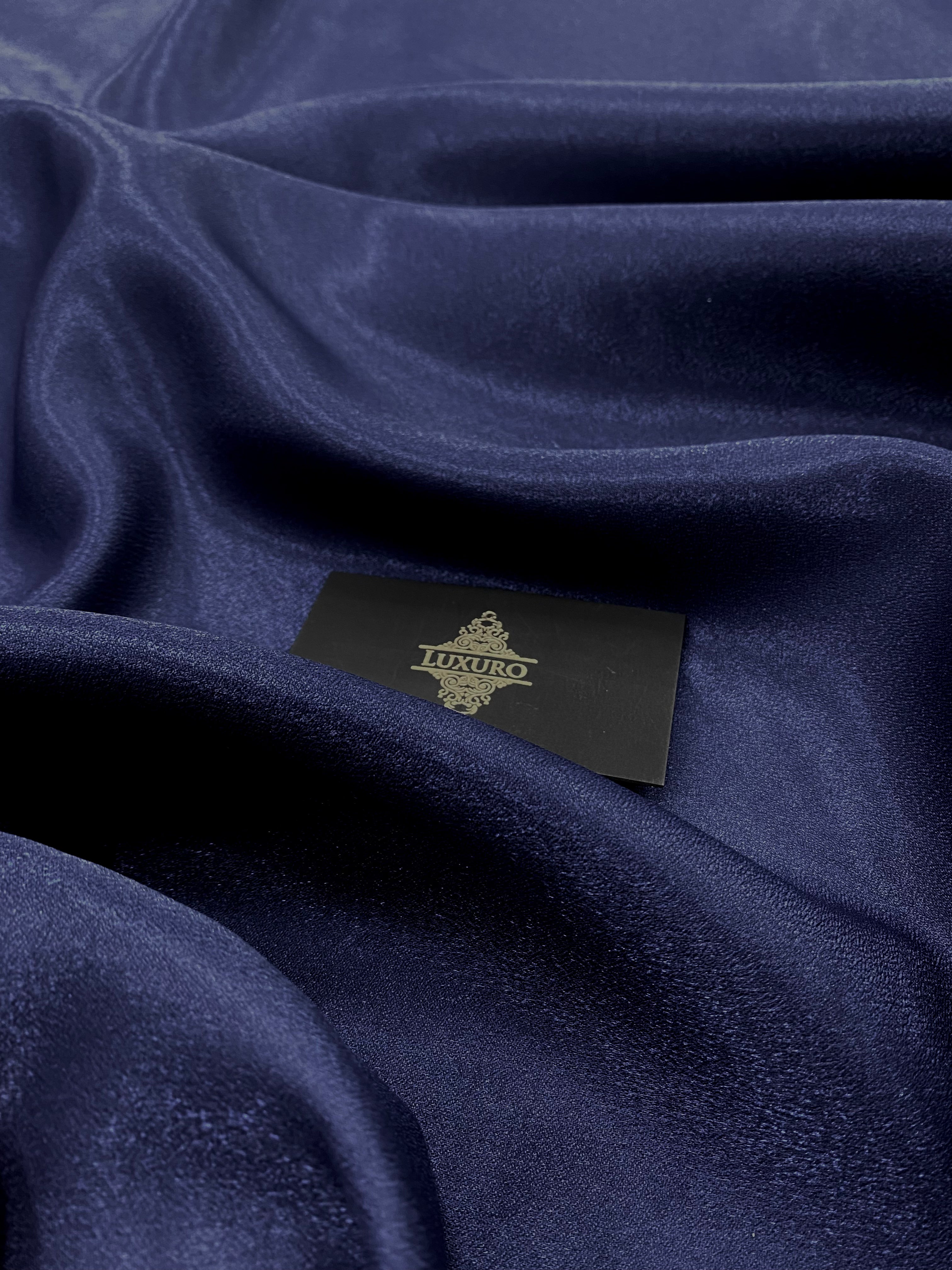 Tafta Fixa cu Sclipici Bleumarin