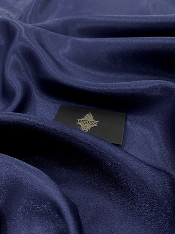 Tafta Fixa cu Sclipici Bleumarin