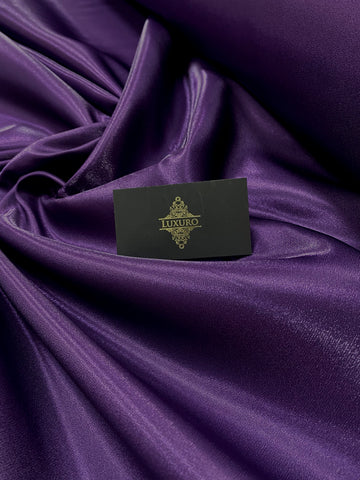 Tafta Fixa cu Sclipici Mov Inchis