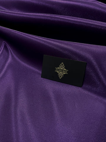 Tafta Fixa cu Sclipici Mov Inchis