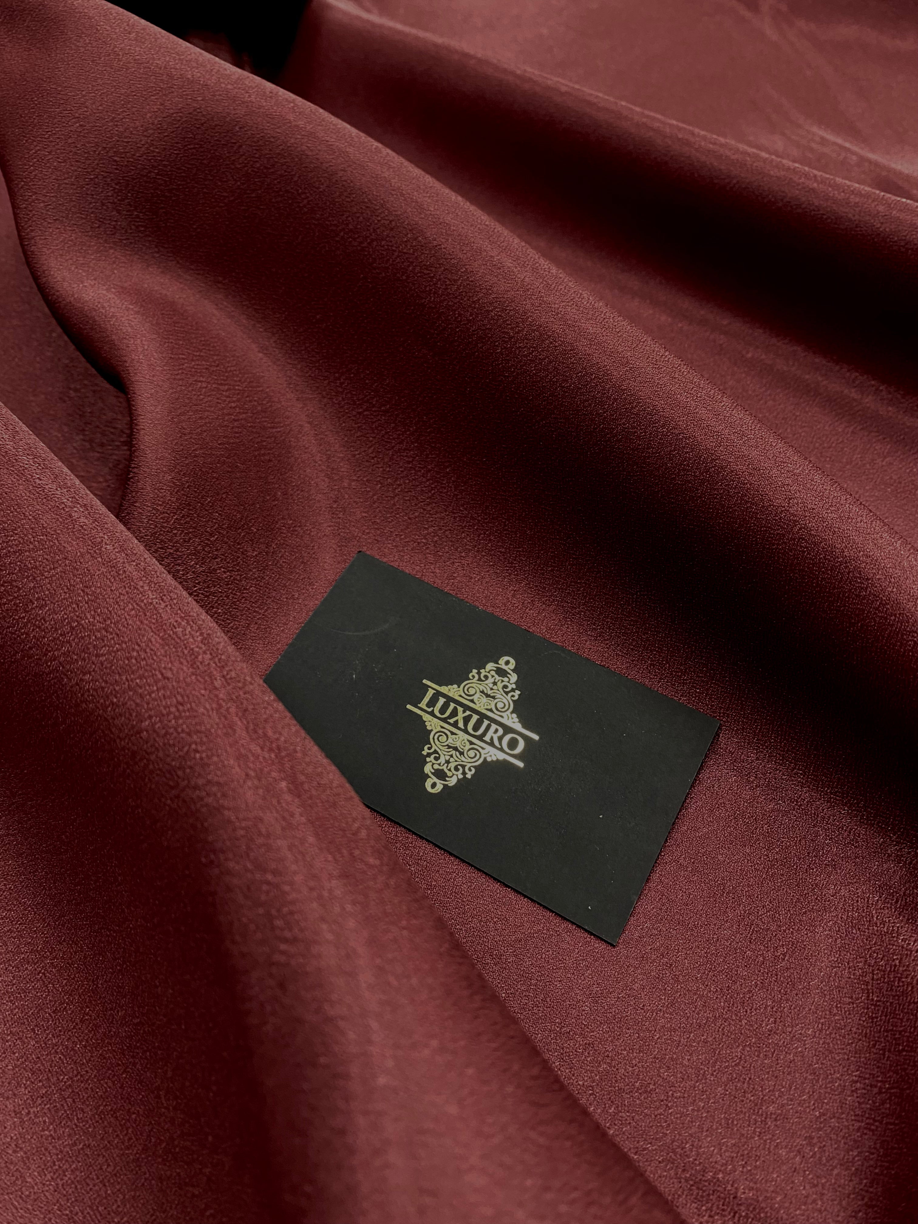 Tafta Fixa cu Sclipici Bordeaux