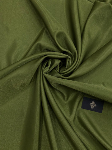 Tafta Fixa cu Sclipici Olive