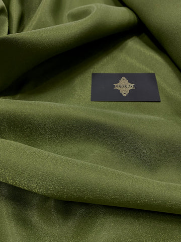 Tafta Fixa cu Sclipici Olive