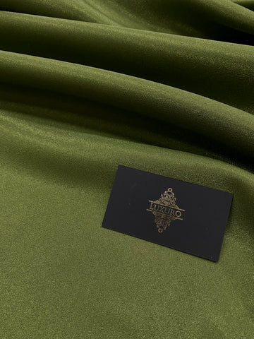 Tafta Fixa cu Sclipici Olive