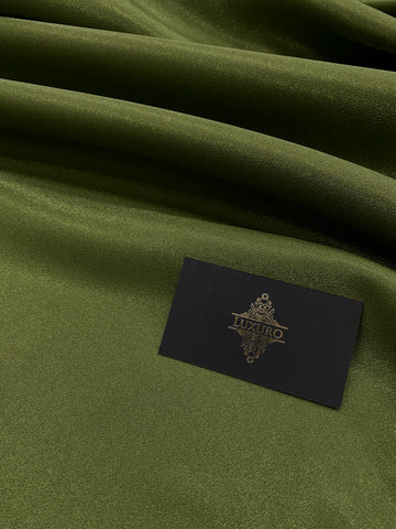 Tafta Fixa cu Sclipici Olive