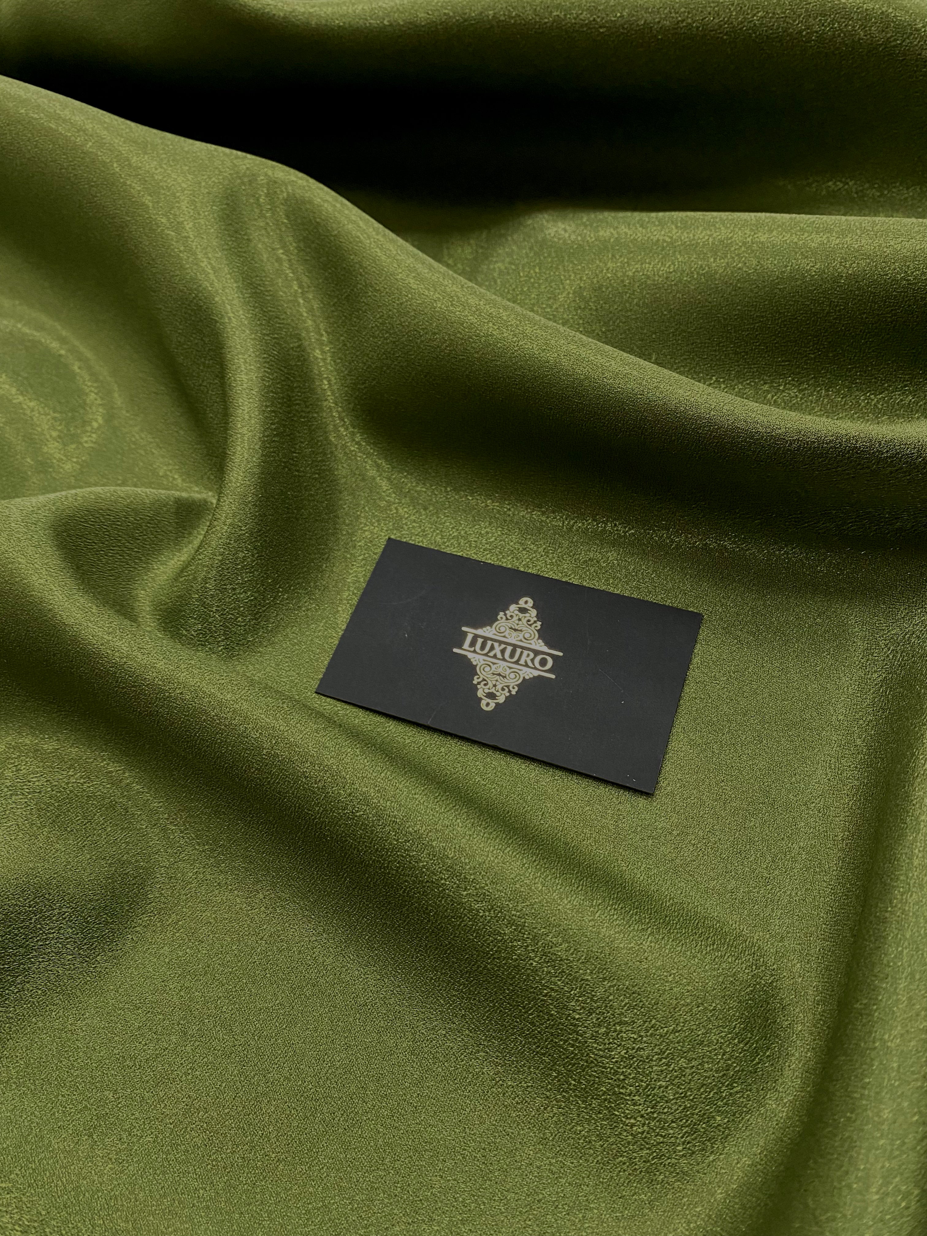 Tafta Fixa cu Sclipici Olive