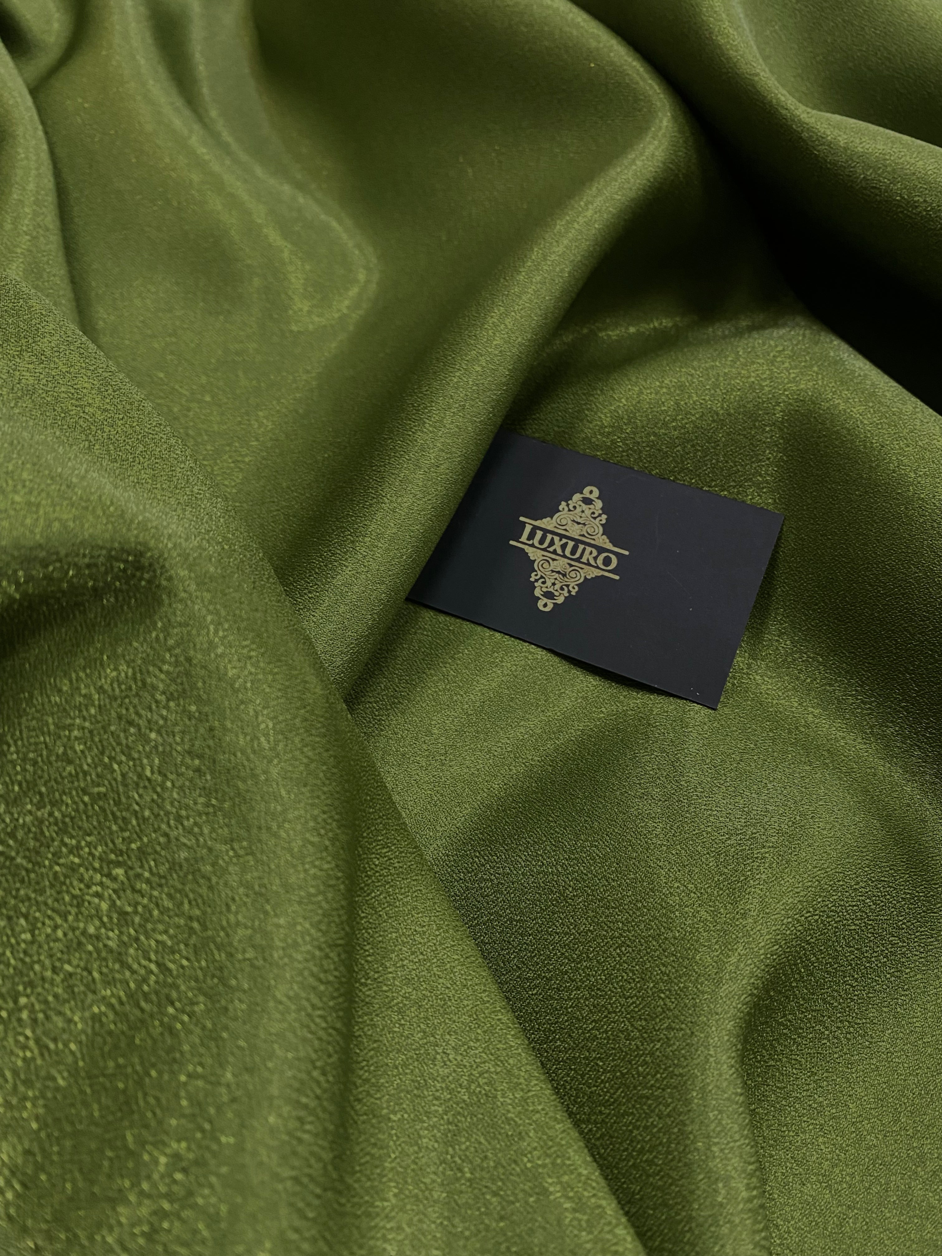 Tafta Fixa cu Sclipici Olive