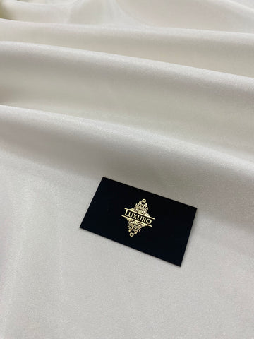 Tafta Fixa cu Sclipici Ivory