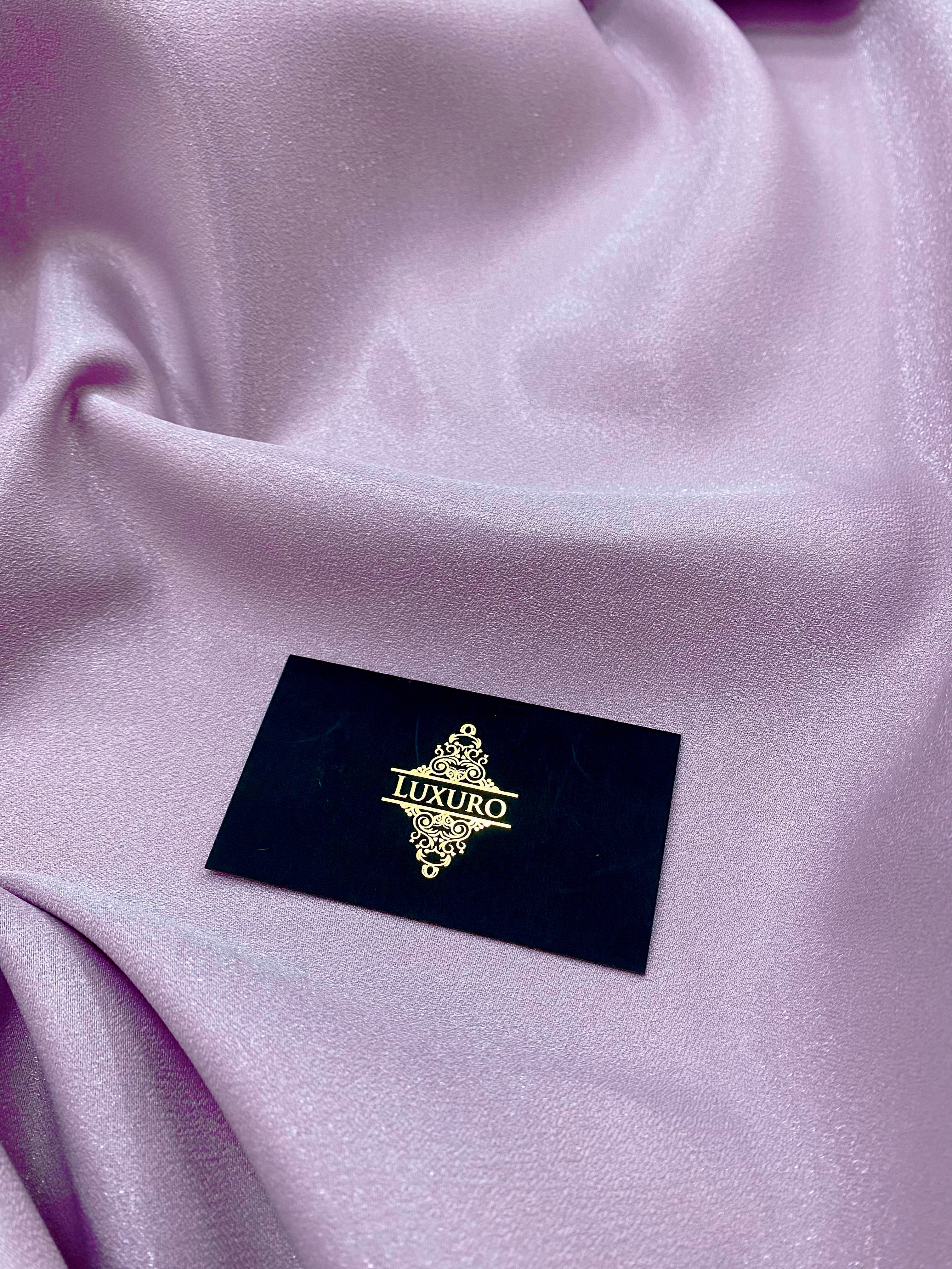 Tafta Fixa cu Sclipici Lavanda Deschis