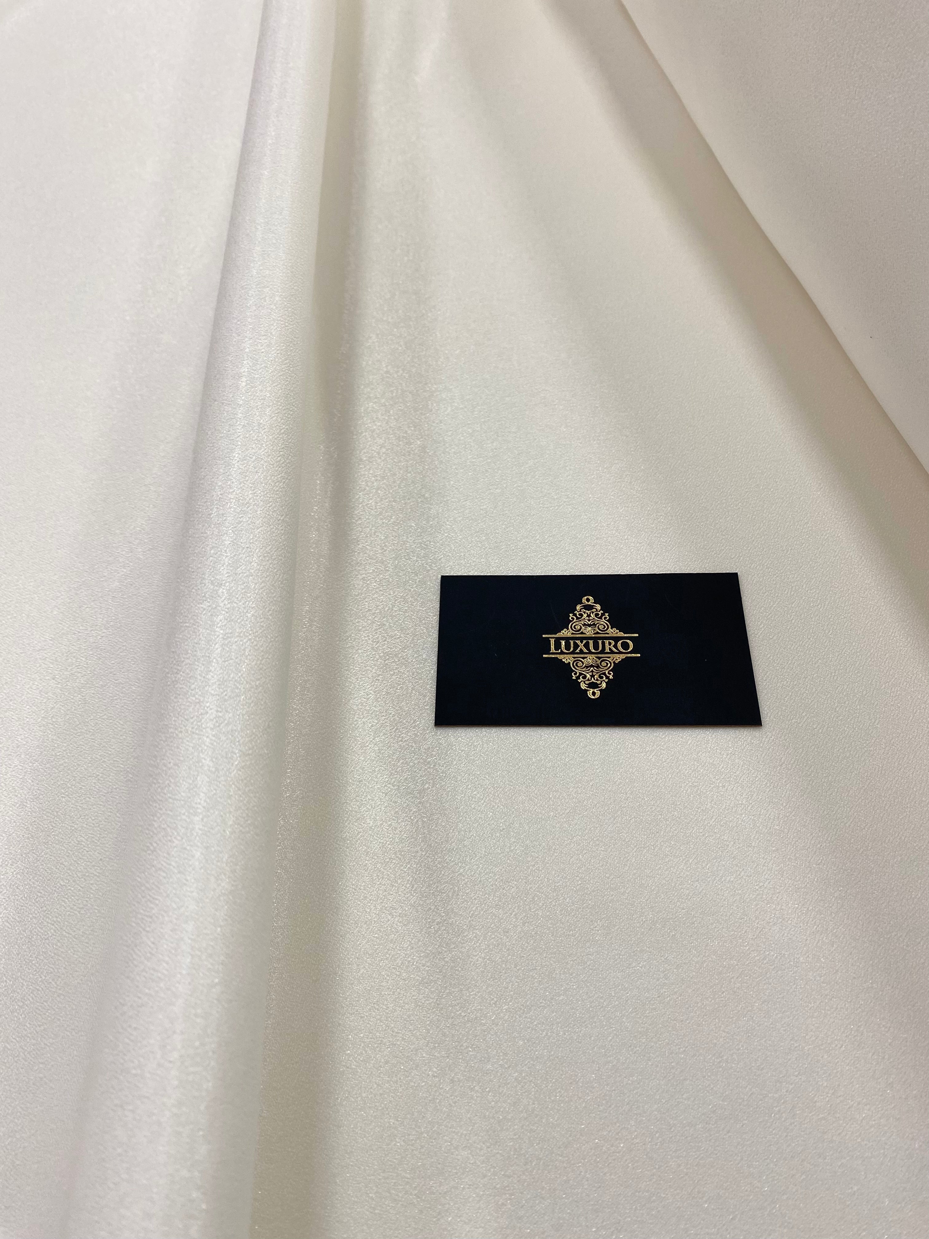 Tafta Fixa cu Sclipici Crem