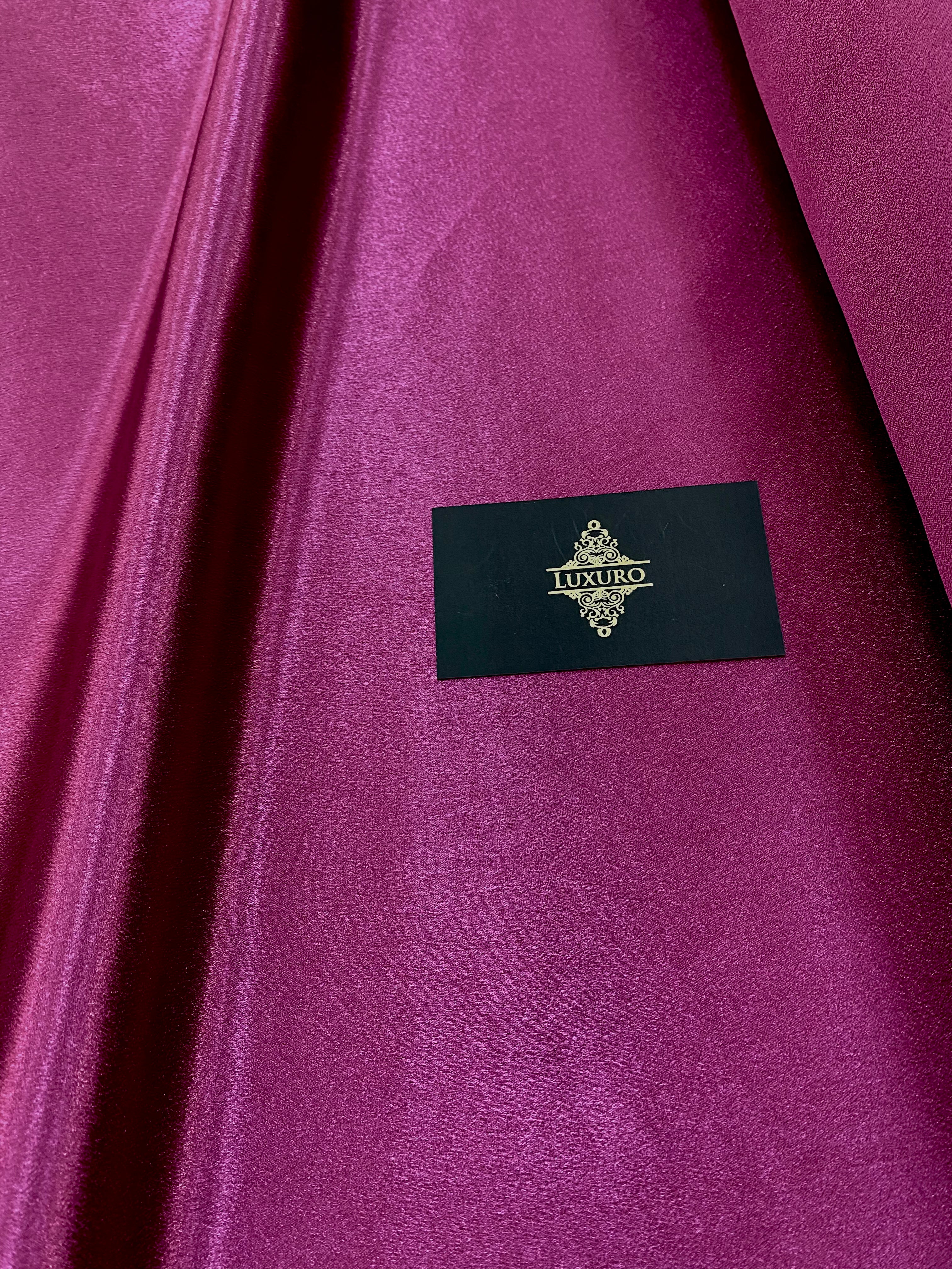 Magenta Shiny Elastic Taffeta