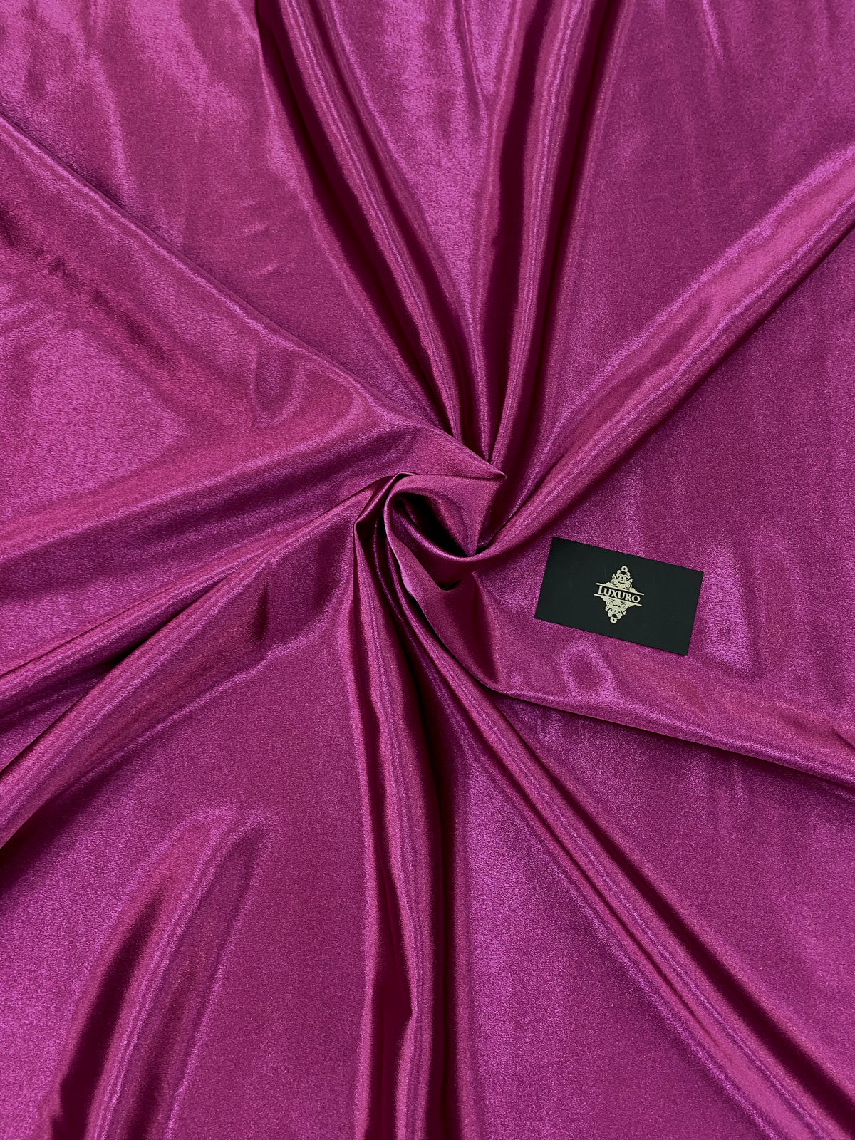 Magenta Shiny Elastic Taffeta