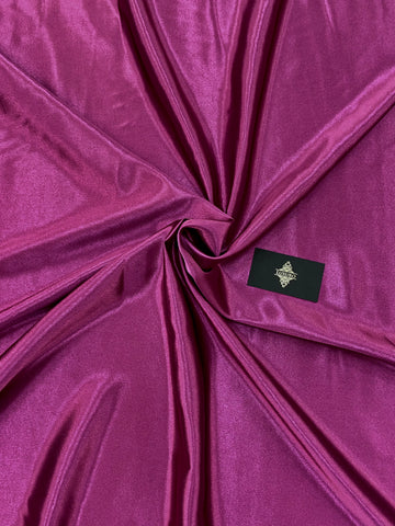Magenta Shiny Elastic Taffeta