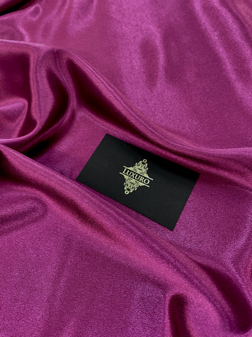 Magenta Shiny Elastic Taffeta