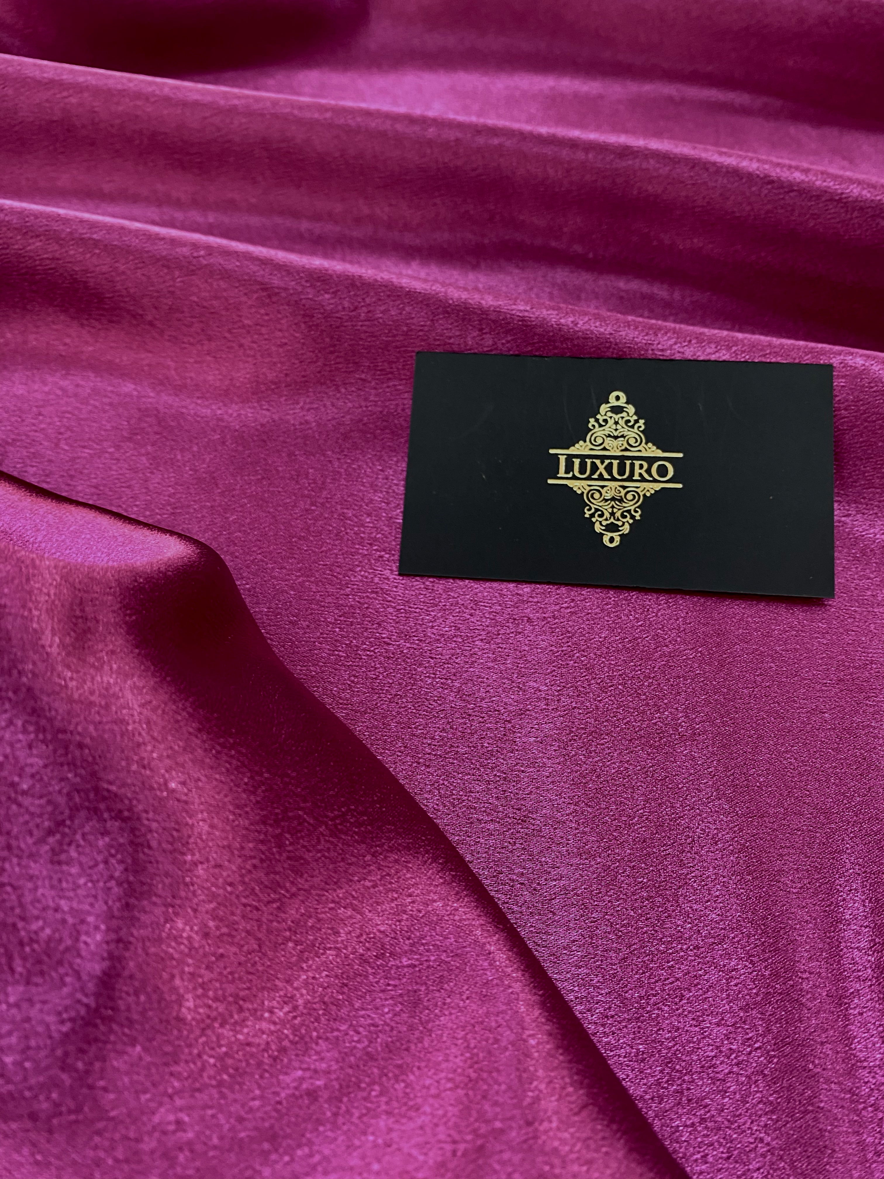 Magenta Shiny Elastic Taffeta