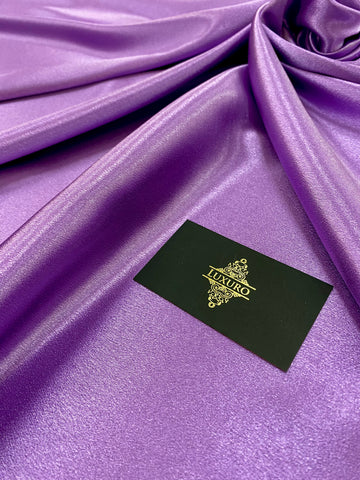 Shiny Elastic Taffeta Dark Lavender