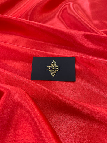 Tafta Elastica Lucioasa Rosu Corai