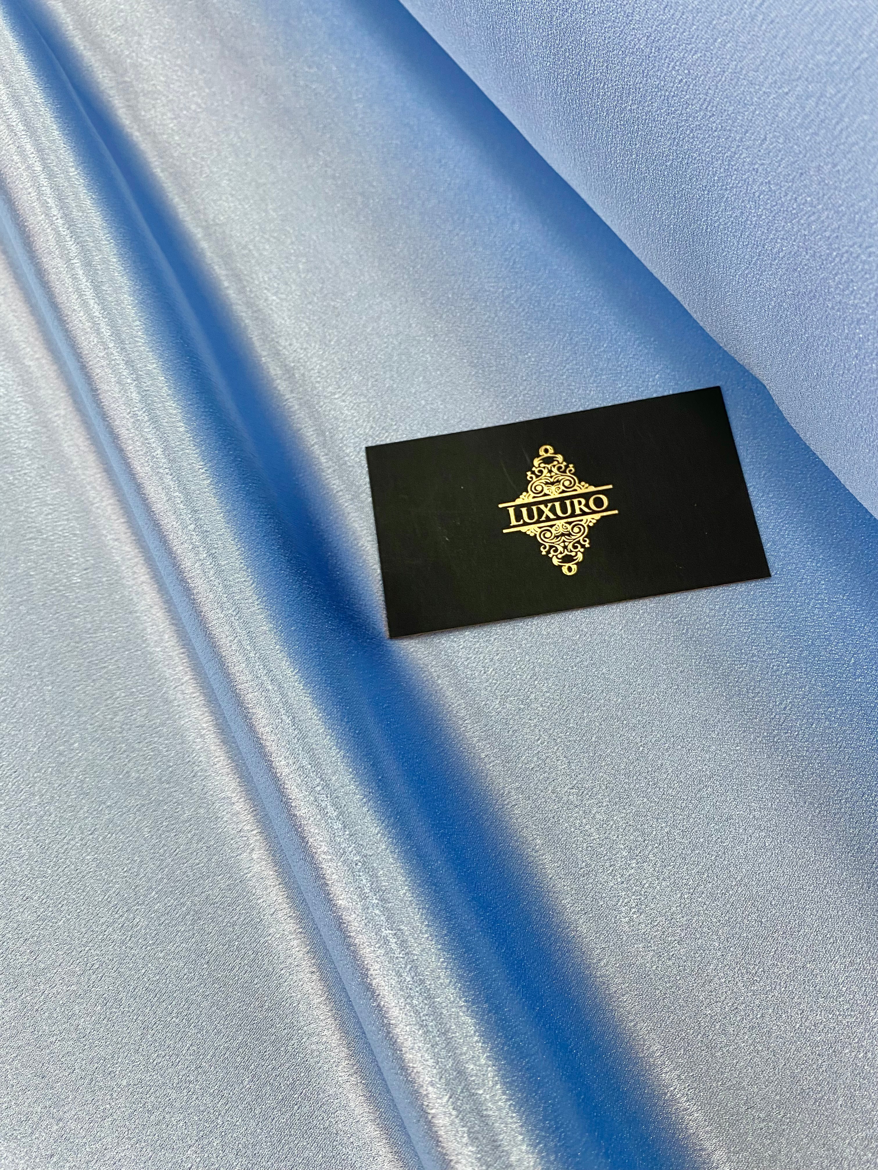 Tafta Elastica Metalizata Baby Blue