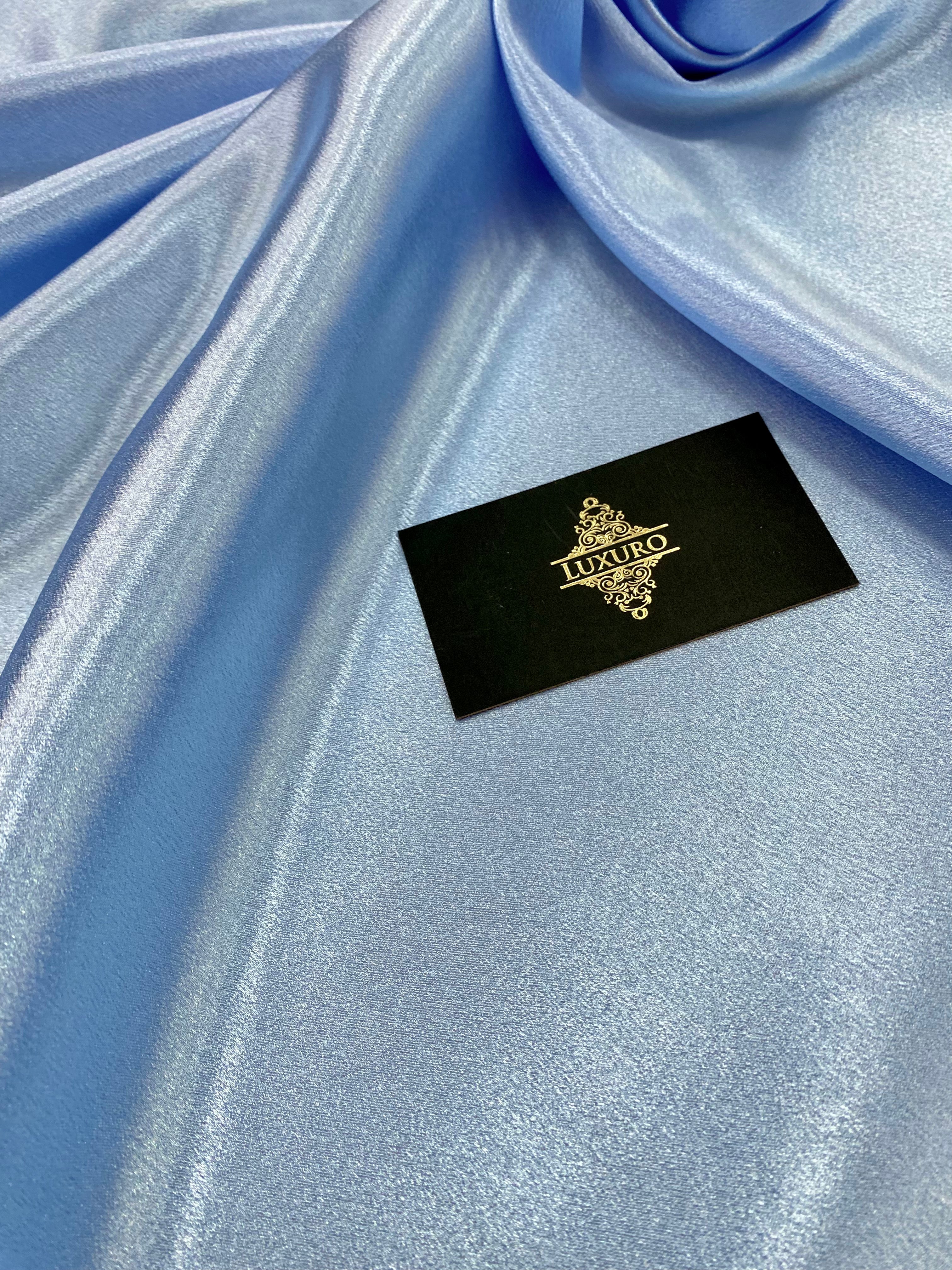 Tafta Elastica Metalizata Baby Blue