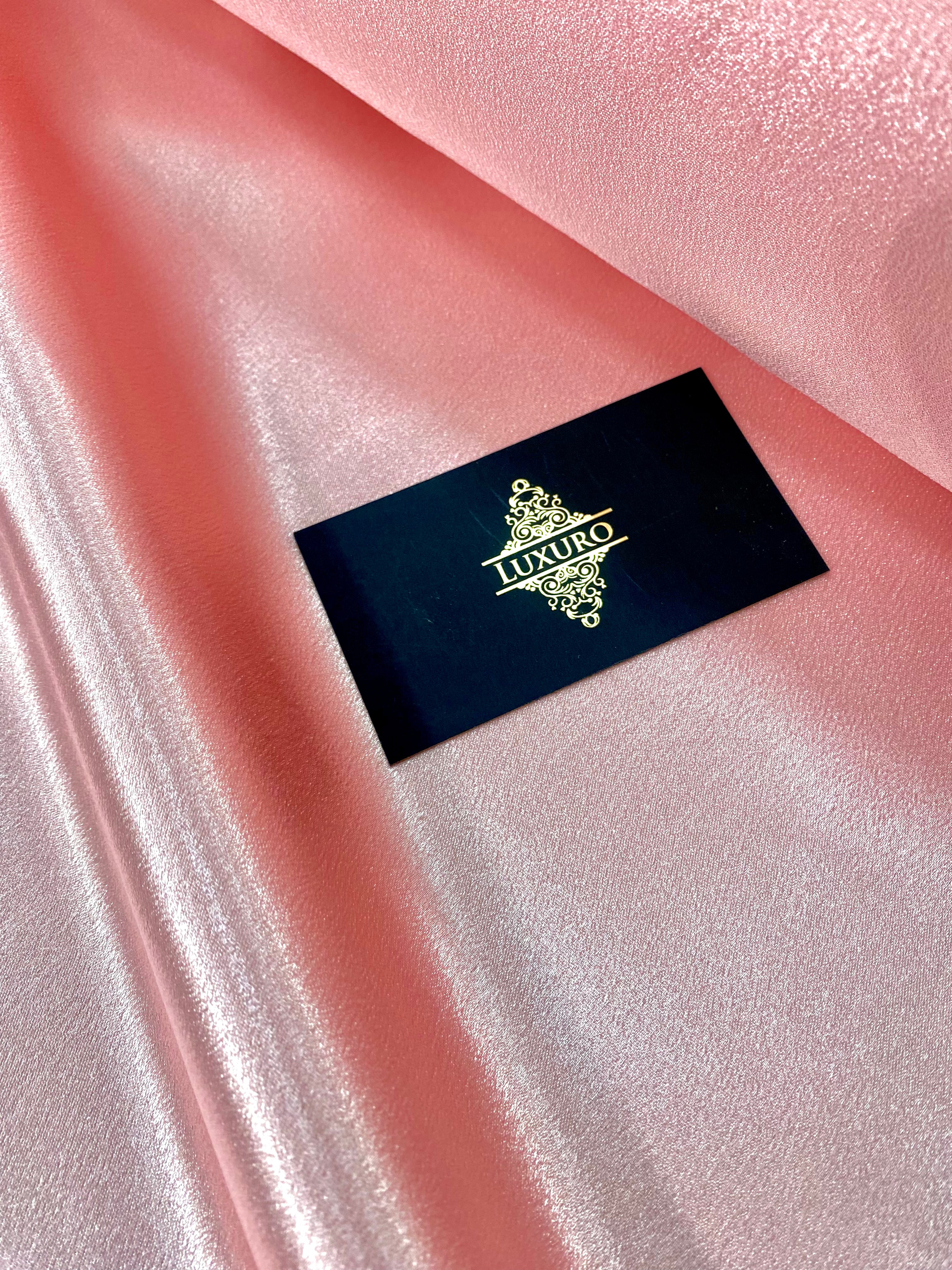 Tafta Elastica Metalizata Somon Inchis