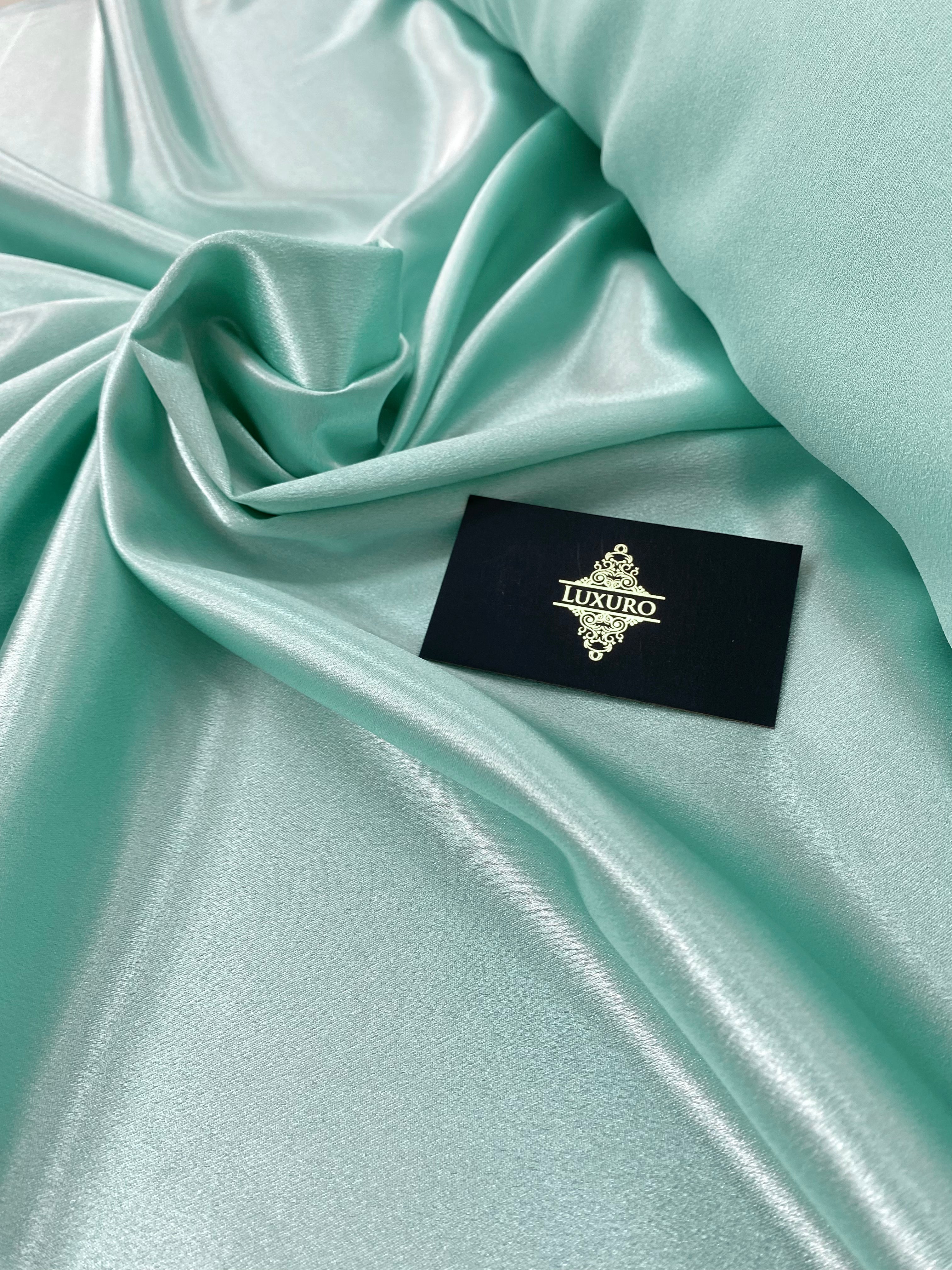 Tafta Elastica Metalizata Turcoaz Deschis