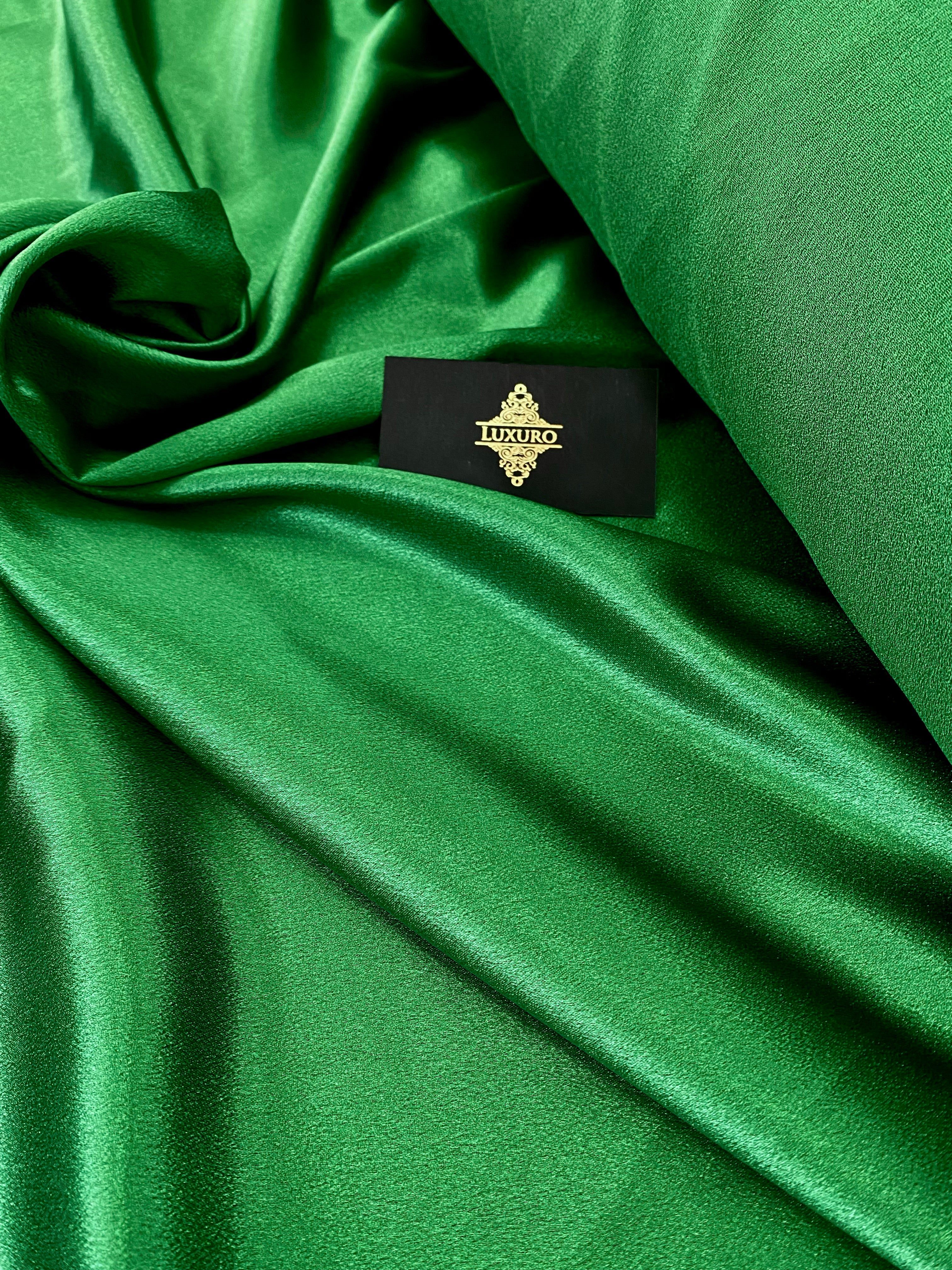 Tafta Elastica Metalizata Verde